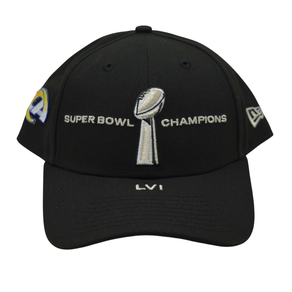 New Era 9FORTY Los Angeles Rams NFL Super Bowl LVI Champions Snapback Hat Cap